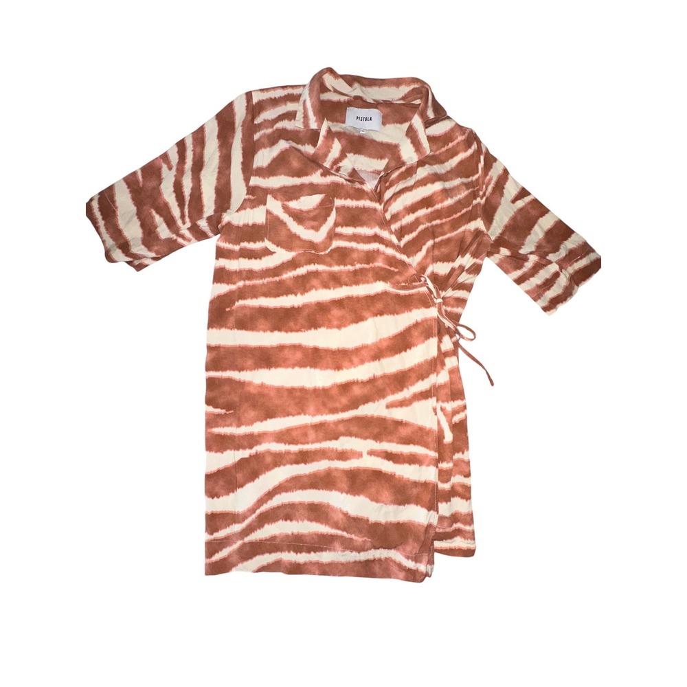 Pistola Fiona Wrap Dress Safari Dream Size Medium‎